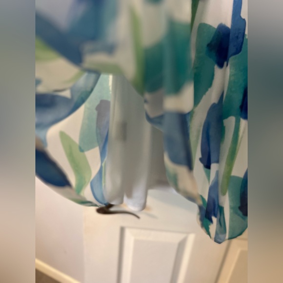 Resort Season: NWT Cartise Blue/Green Short Dress/Tunic sz14/16 - Picture 5 of 9